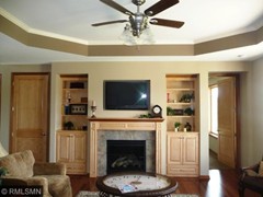 Fas Fireplace For Winter & Ceiling Fan for Summer
