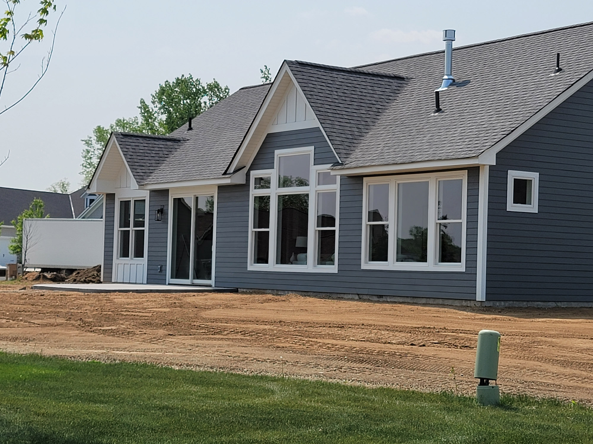 Ham Lake Model Back of Home Exterior